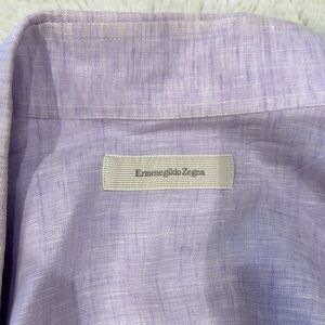 Ermenegildo Zegna Lavender Shirt